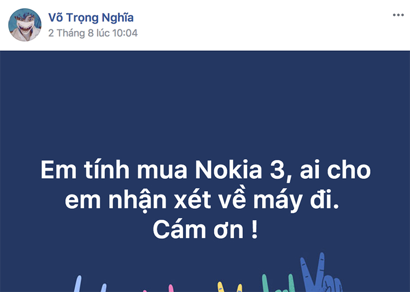 Người dùng đánh giá chi tiết Nokia 3