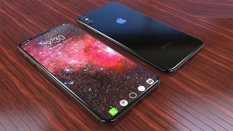 Concept: iPhone 8 với màn hình tràn cạnh, thiết kế đẹp đến ngẩn ngơ