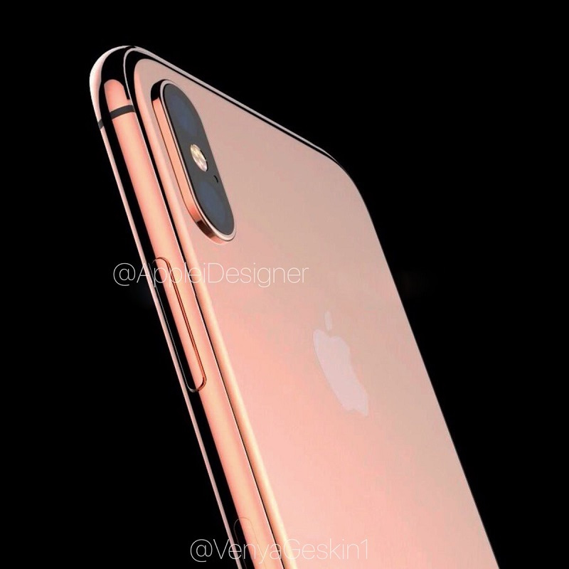 iPhone 8 với màu đồng độc đáo vừa  lộ ảnh cực kỳ sắc nét