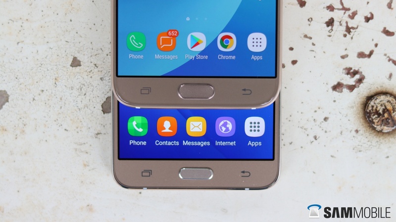 Đọ thiết kế giữa Galaxy J7 2017 và Galaxy J7 2016