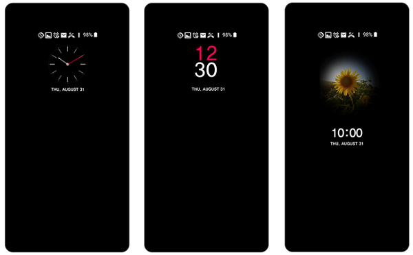Always On Display trên LG V30 Always On Display trên LG V30