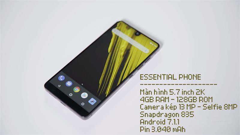Trên tay Essential Phone Trên tay Essential Phone