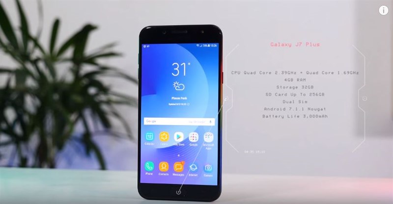 Video trên tay Galaxy J7 Plus: Smartphone tầm trung đầu tiên của Samsung có camera kép Video trên tay Galaxy J7 Plus: Smartphone tầm trung đầu tiên của Samsung có camera kép