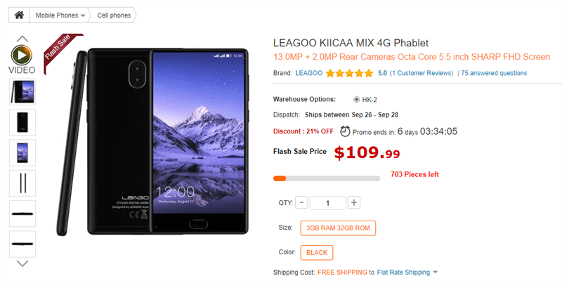 LEAGOO KIICAA MIX