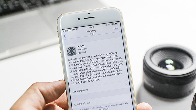 Đánh giá ios 11 trên iPhone 6