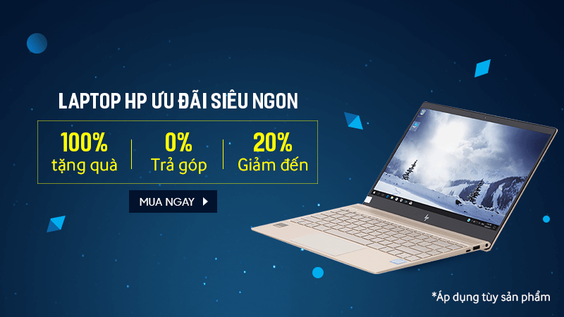 Mua ngay laptop HP mùa tựu trường, ai cũng có quà cực ngon!