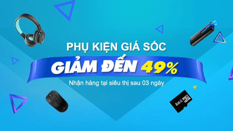 Phụ kiện giảm giá tháng 11/2017