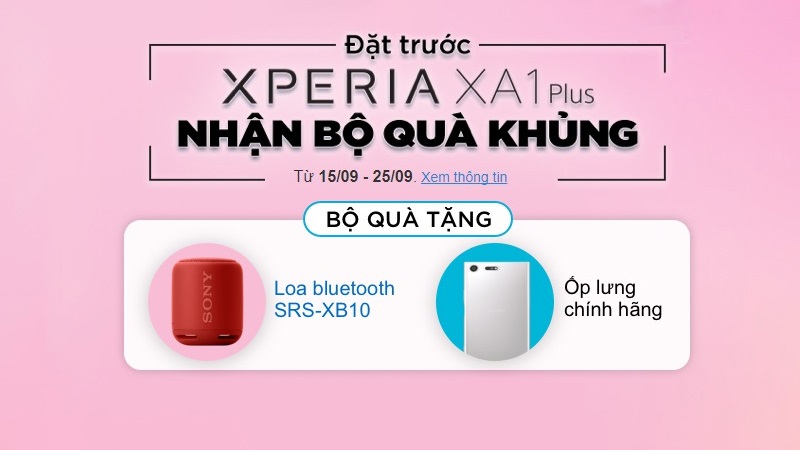 Quà Sony Xperia XA1 Plus Quà Sony Xperia XA1 Plus