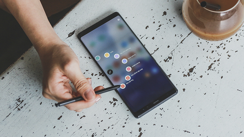 Trải nghiệm tính năng hữu ích S-pen trên Galaxy Note 8