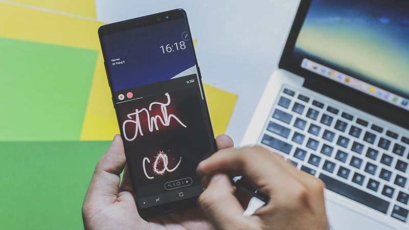 Trải nghiệm tính năng hữu ích của S-pen trên Note 8