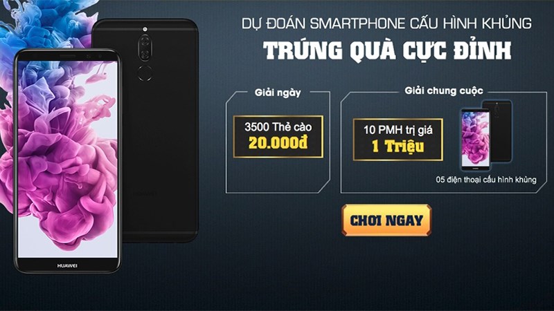 game dự đoán smartphone cấu hình khủng