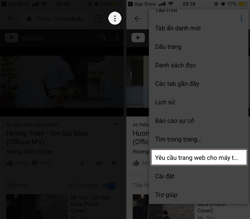 chạy ngầm Youtube iPhone chạy ngầm Youtube iPhone