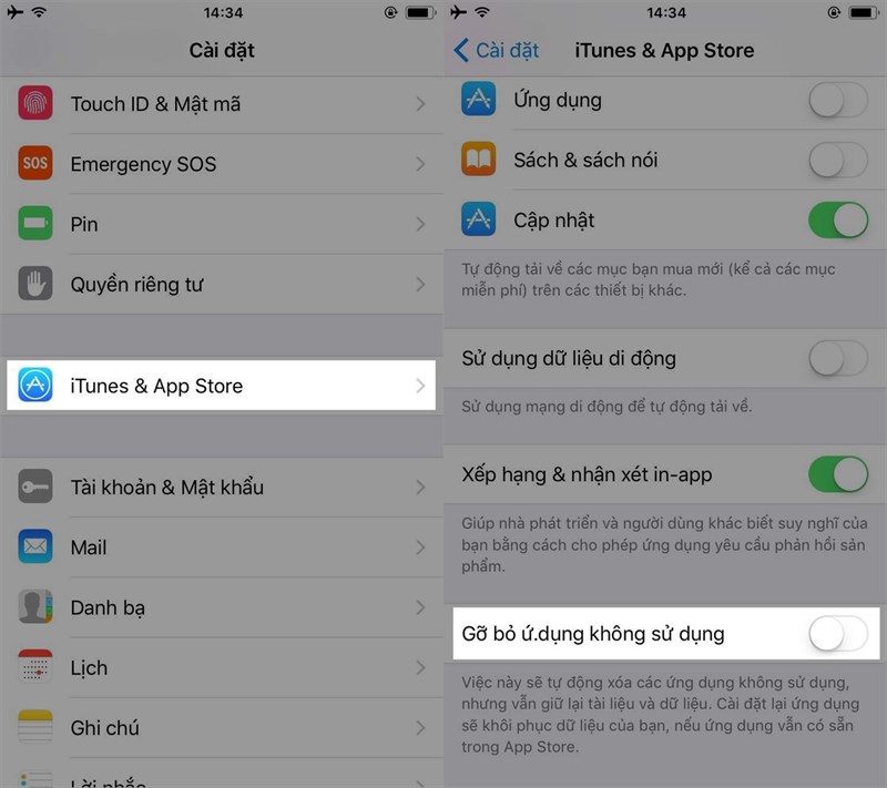 Offload Unesed Apps Offload Unesed Apps