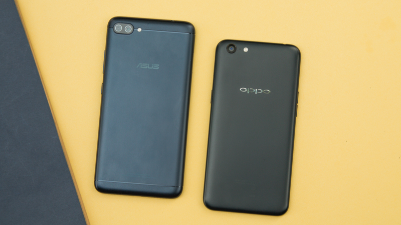 Thiết kế OPPO A71 vs Zenfone 4 Max Pro Thiết kế OPPO A71 vs Zenfone 4 Max Pro