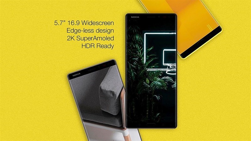 Concept: Nokia 10 với màn hình Super AMOLED HDR, camera 41MP như Lumia 1020 Concept: Nokia 10 với màn hình Super AMOLED HDR, camera 41MP như Lumia 1020