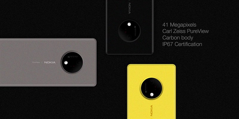 Concept: Nokia 10 với màn hình Super AMOLED HDR, camera 41MP như Lumia 1020 Concept: Nokia 10 với màn hình Super AMOLED HDR, camera 41MP như Lumia 1020