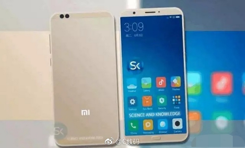 Xiaomi Mi 6C viền siêu mỏng, camera kép xuất đầu lộ diện Xiaomi Mi 6C viền siêu mỏng, camera kép xuất đầu lộ diện