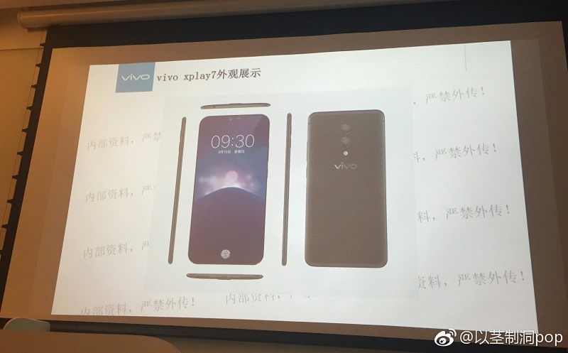 Vivo cung cấp hình ảnh Xplay 7 Vivo cung cấp hình ảnh Xplay 7
