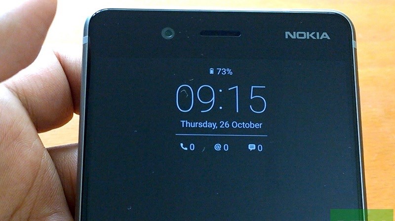 Dùng thử tính năng Glance Green và chạm để mở máy trên Nokia 8 Dùng thử tính năng Glance Green và chạm để mở máy trên Nokia 8