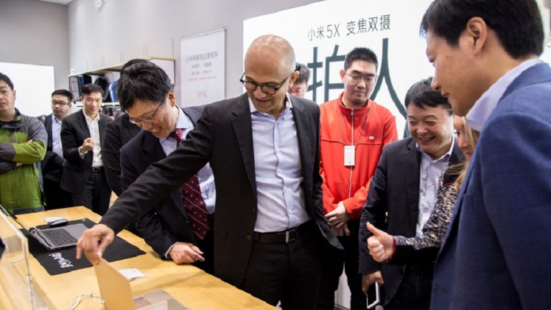CEO Microsoft, Satya Nadella ghé thăm Xiaoi HQ CEO Microsoft, Satya Nadella ghé thăm Xiaoi HQ