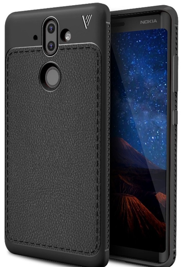 Nokia 9 màn hình cong tiếp tục xuất hiện thông qua bộ case mới