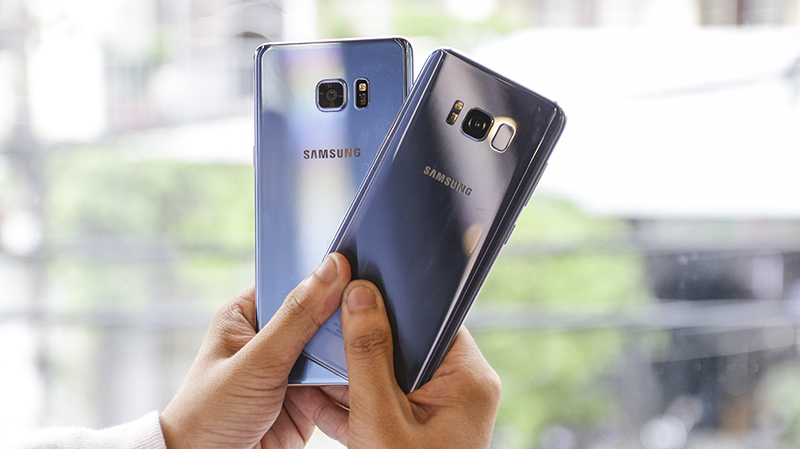 So sánh Galaxy Note FE và Galaxy S8 So sánh Galaxy Note FE và Galaxy S8
