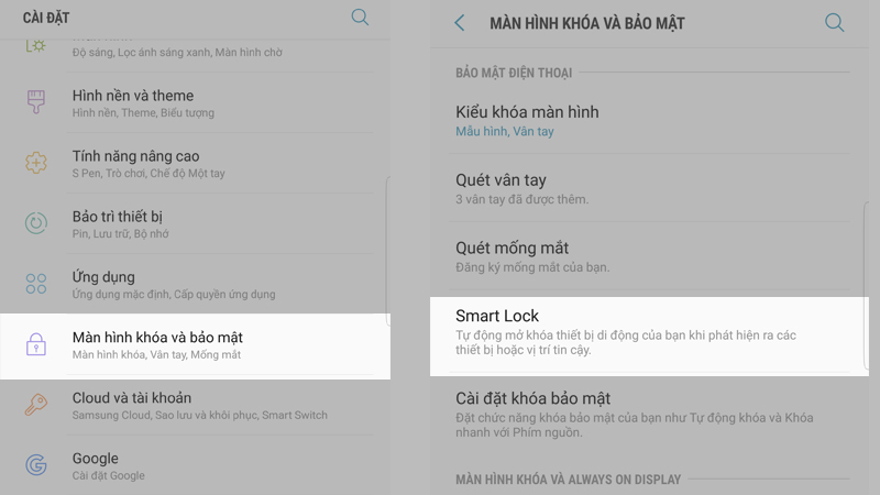 Mở khoá điện thoại tự động mỗi khi về nhà Mở khoá điện thoại tự động mỗi khi về nhà