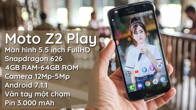 Trải nghiệm một ngày cùng Moto Z2 Play và moto mod pin Trải nghiệm một ngày cùng Moto Z2 Play và moto mod pin