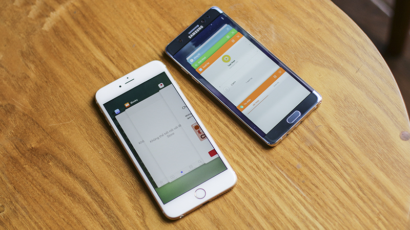 So sánh Galaxy Note FE và iPhone 6S Plus So sánh Galaxy Note FE và iPhone 6S Plus