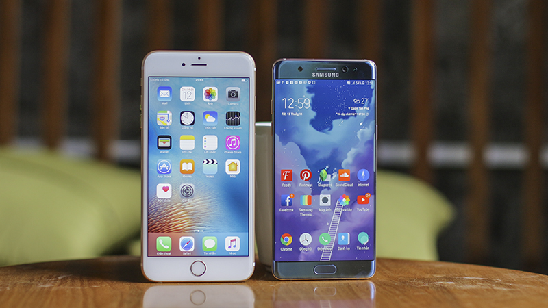 So sánh Galaxy Note FE và iPhone 6S Plus So sánh Galaxy Note FE và iPhone 6S Plus