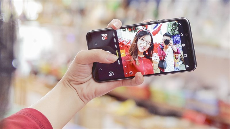 Quay video bằng Oppo F5