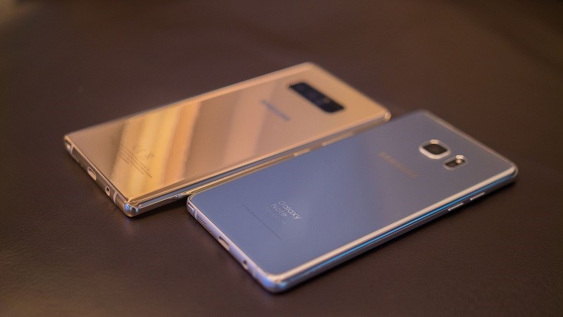 Nên chọn Galaxy Note FE, Note 5 hay Note 8?