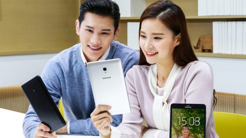 Samsung ra mắt Galaxy Tab A mới, trang bị Bixby Home Samsung ra mắt Galaxy Tab A mới, trang bị Bixby Home