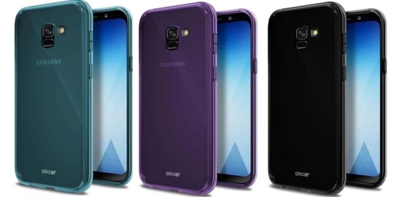 Galaxy A5 2018 màn hình vô cực tiếp tục xuất hiện bên trong bộ case