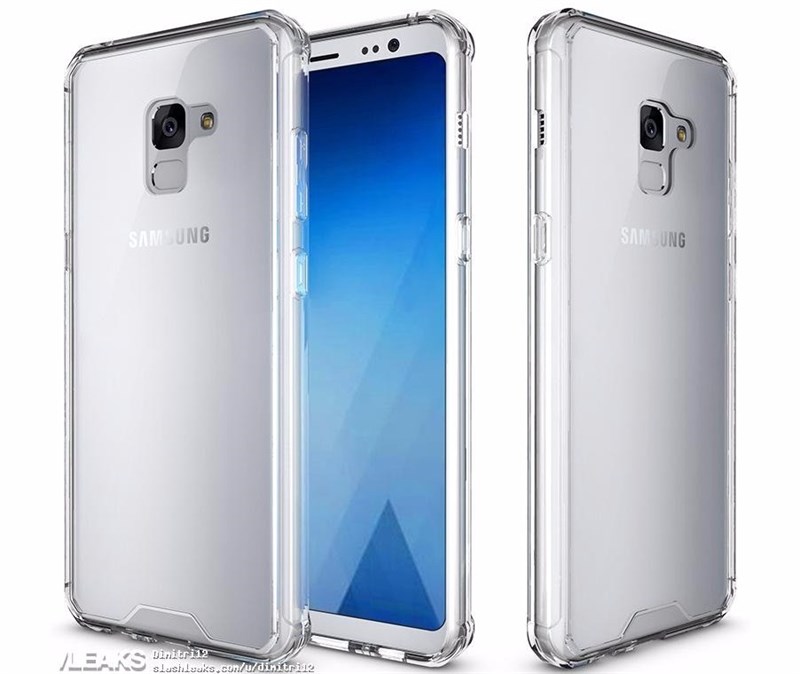 Galaxy A5, Galaxy A7 2018 tiếp tục lộ ảnh render bên trong vỏ bảo vệ Galaxy A5, Galaxy A7 2018 tiếp tục lộ ảnh render bên trong vỏ bảo vệ