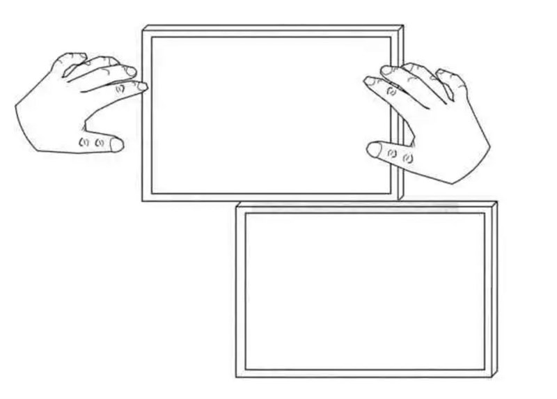 Bằng sáng chế laptop màn hình kép của Google: Không có phím cứng