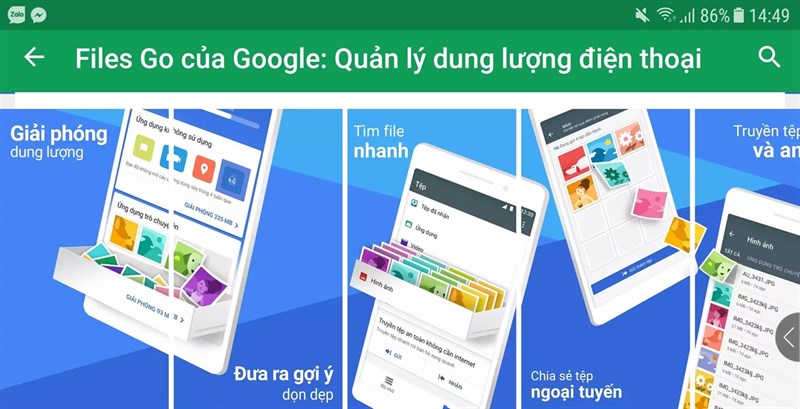 Trình quản lý tập tin đa năng Files Go của Google lên kệ Play Store Trình quản lý tập tin đa năng Files Go của Google lên kệ Play Store