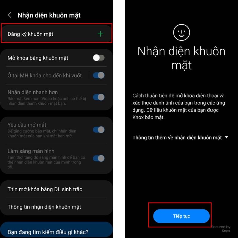 cách mở khóa bằng khuôn mặt trên điện thoại Samsung cách mở khóa bằng khuôn mặt trên điện thoại Samsung