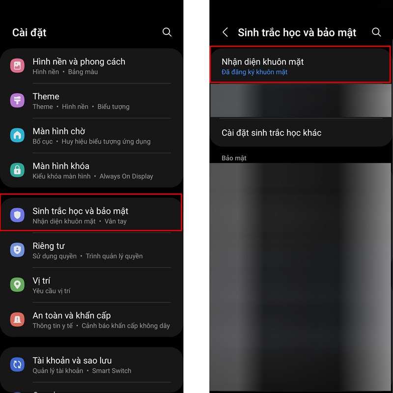 cách mở khóa bằng khuôn mặt trên điện thoại Samsung cách mở khóa bằng khuôn mặt trên điện thoại Samsung