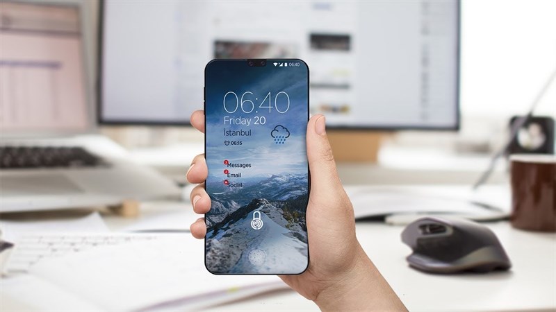 Sharp sẽ ra mắt smartphone có tỷ lệ màn hình cao nhất vào tháng 1/2018