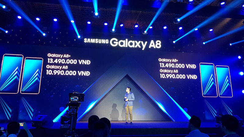 Giá bán Galaxy A8 và A8+ (2018)