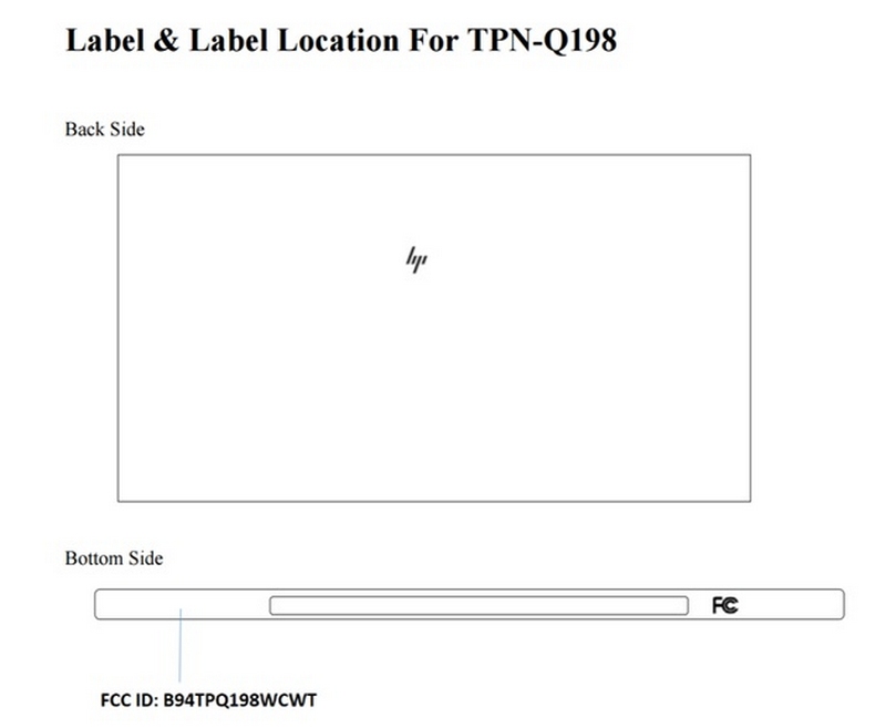 Laptop HP Envy x2 dùng chip Snapdragon 835 đạt chứng nhận FCC