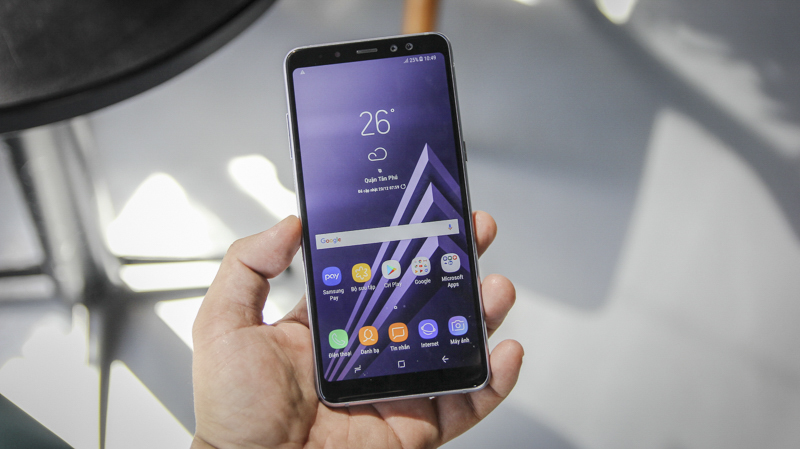 Đánh giá chi tiết Galaxy A8+ 2018