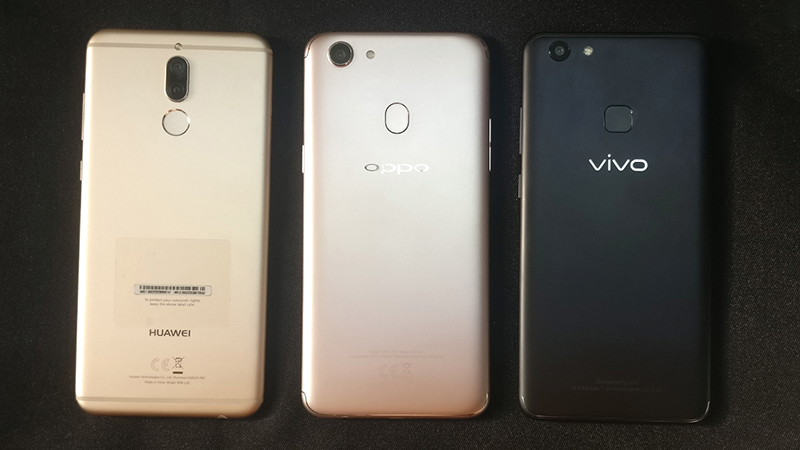 Huawei vs OPPO vs Vivo