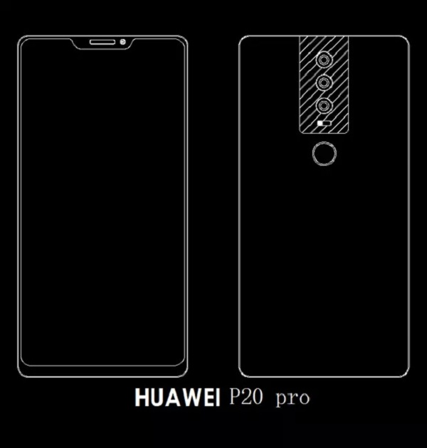 Lộ ảnh phác thảo Huawei P20, P20 Plus và P20 Pro, trang bị tới 3 camera mặt sau Lộ ảnh phác thảo Huawei P20, P20 Plus và P20 Pro, trang bị tới 3 camera mặt sau