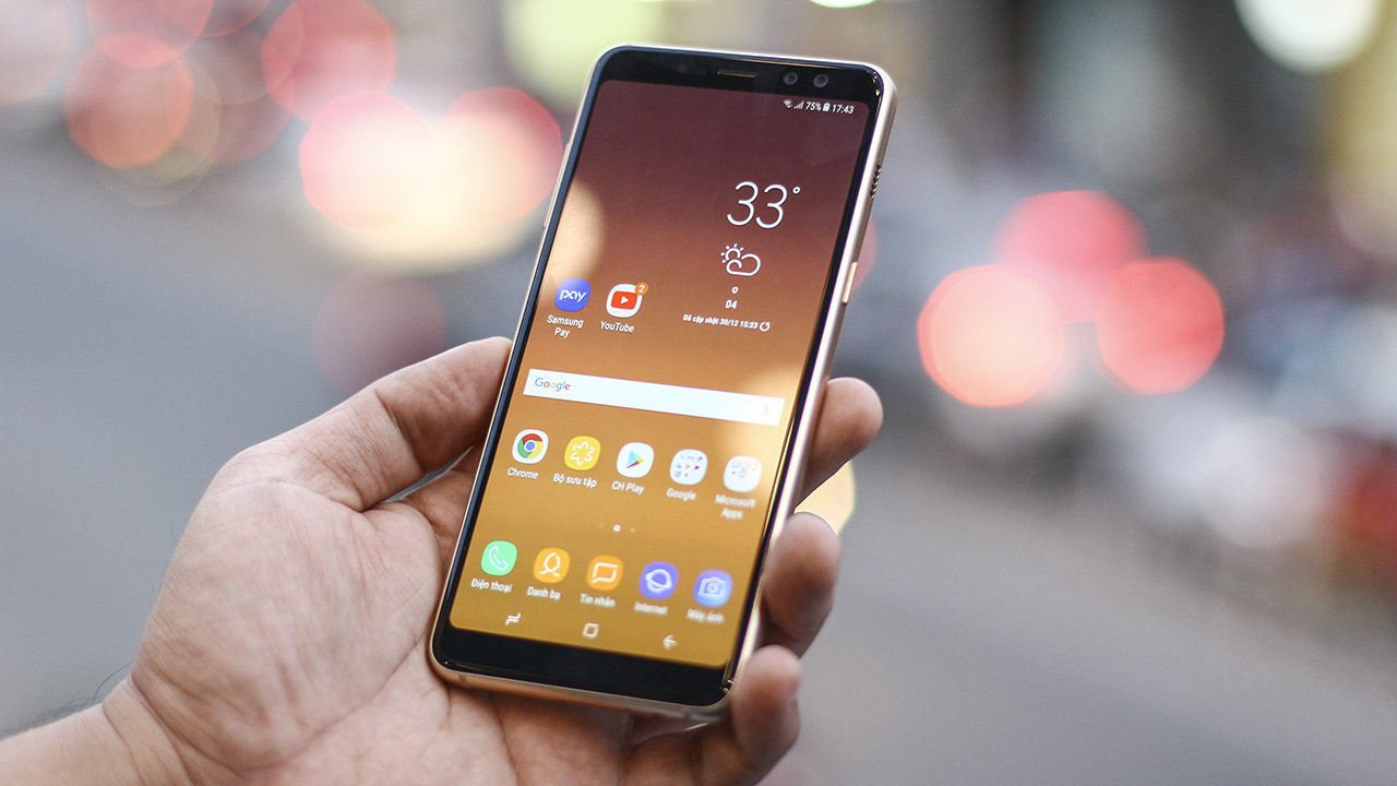 So sánh Galaxy A8 2018 và Galaxy A7 2017