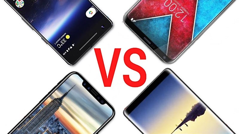 Hầu hết smartphone 2018 đều có viền cạnh màn hình siêu mỏng Hầu hết smartphone 2018 đều có viền cạnh màn hình siêu mỏng