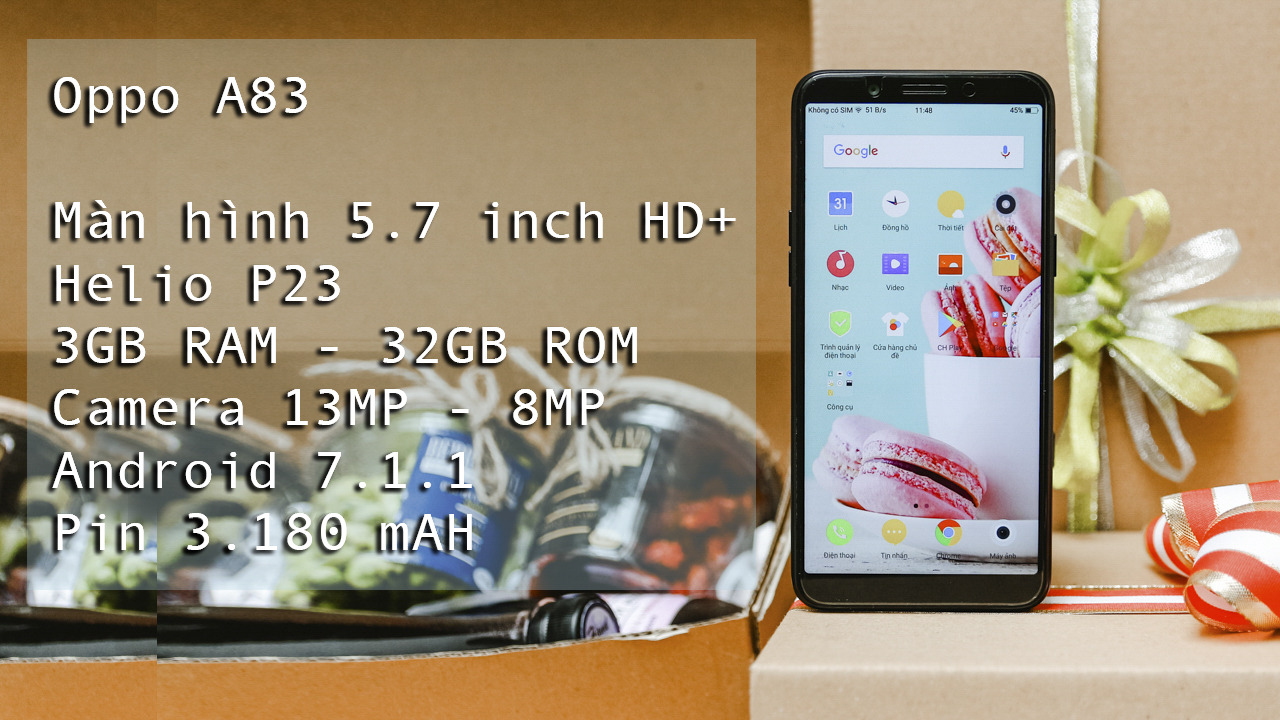 Trải nghiệm hiệu năng OPPO A83 Trải nghiệm hiệu năng OPPO A83