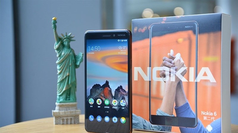 Nokia 6 2018 cháy hàng trên JD, bán 10.000 chiếc trong 12 phút trên Suning Nokia 6 2018 cháy hàng trên JD, bán 10.000 chiếc trong 12 phút trên Suning