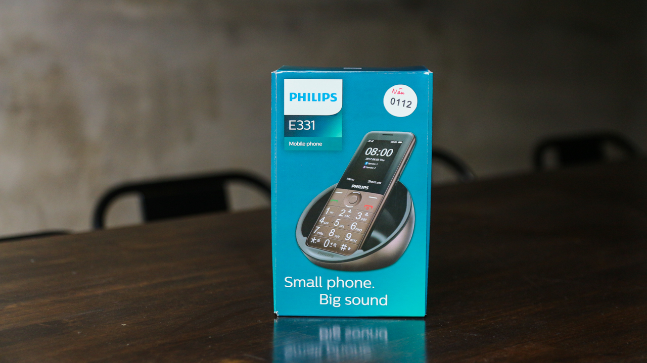 Đánh giá Philips E331 Đánh giá Philips E331
